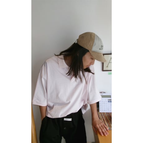 YOKO SAKAMOTO / BOX TUBE POLO *PINK