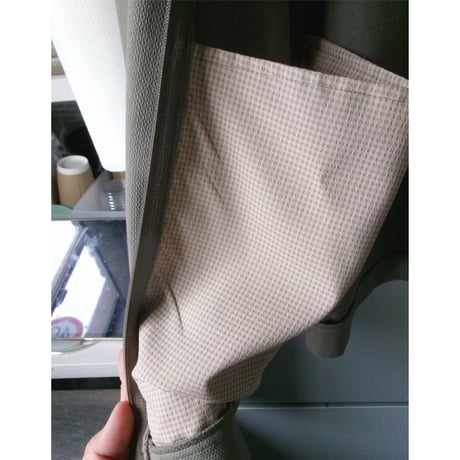 ABELIA EDWARD GOUCHA / SUN HOODIE *KHAKI