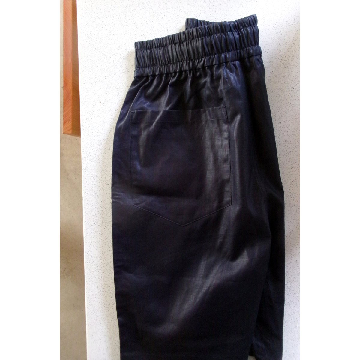 パンツ abelia edoward goucha shorts ABELIA EDWARD GOUCHA / SHIFTED SHORTS *NAVY | A