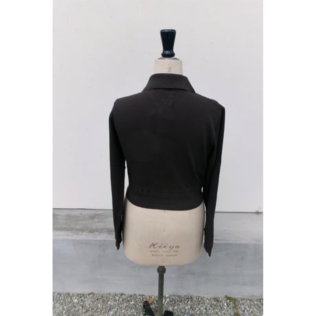 MY___ / FAITH x MY POLO CARDIGAN *CHARCOAL