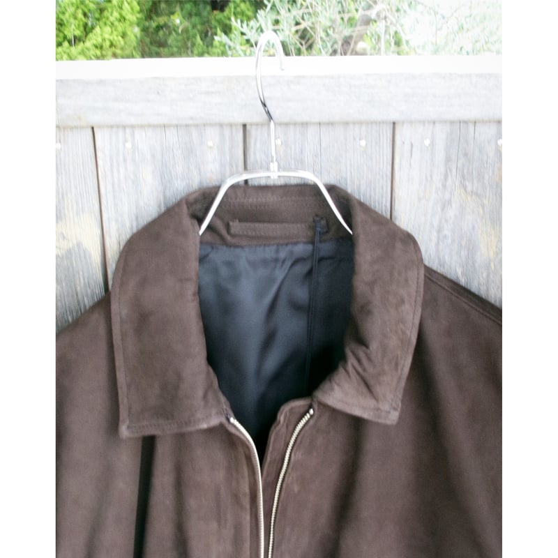 YOKO SAKAMOTO / ZIP BLOUSON *BROWN-NU | AVET