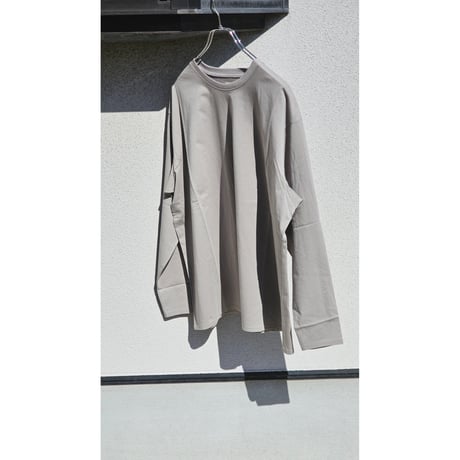 FUJI /  pure cotton long sleeve t-shirts *smoke