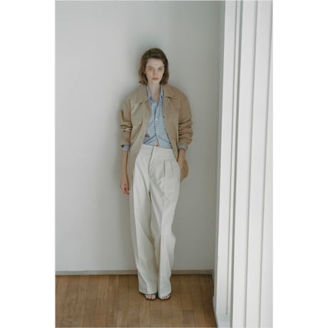 MY___ /  OVERSIZED WORK BLOUSON *BEIGE