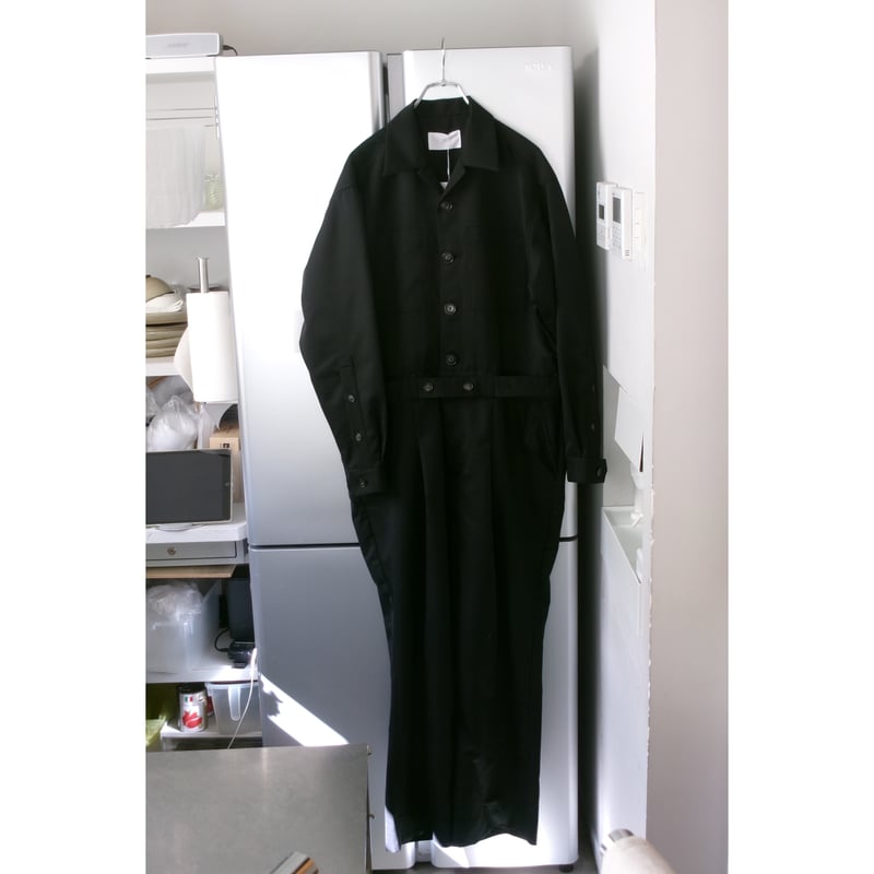 【Rich I】SUIT(JUMP SUIT)【リッチアイ】 Rich I / UNIFORM JUMP SUIT *BLACK | AVET