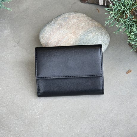 UNIVERSAL PRODUCTS / LEATHER WALLET *BLACK