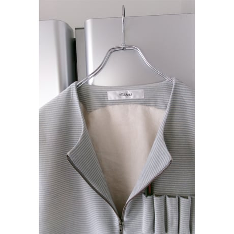 TOZAOU / Four Corners Waistcoat *Light blue