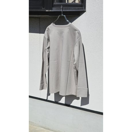 FUJI /  pure cotton long sleeve t-shirts *smoke