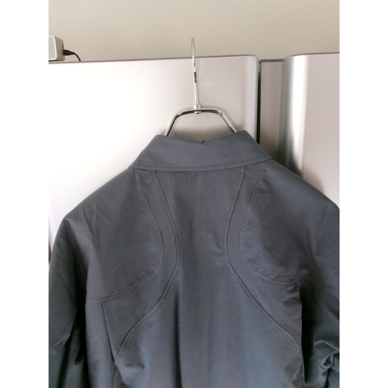 NVRFRGT / PANELLED LONG SLEEVE SHIRT *SLATE BLU
