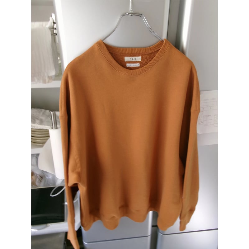 別注] FUJI / CREW NECK SWEAT *ORANGE | AVET