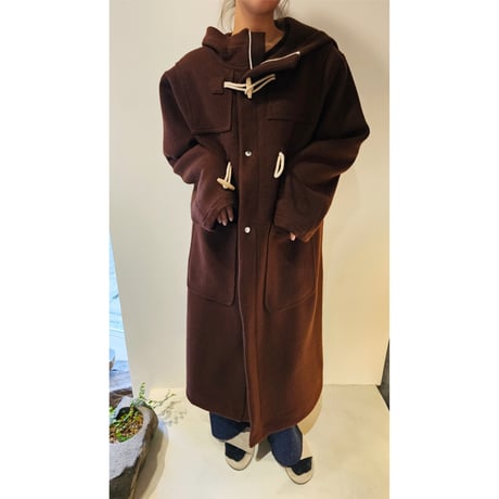 FUJI /  Duffel Sophisticate Coat *BROWN