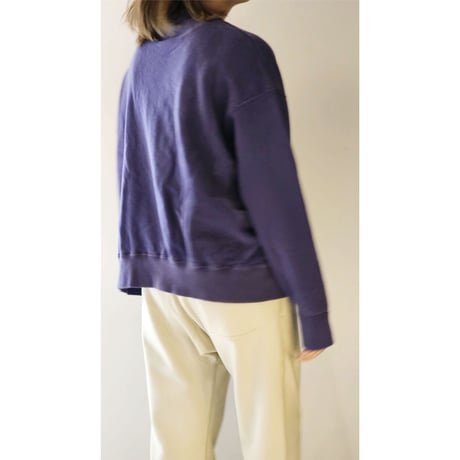 INTERIM / BLEACH , HYPER BIG LOOP WHEEL SEAMLESS SWEAT SHIRT  *B.NASU