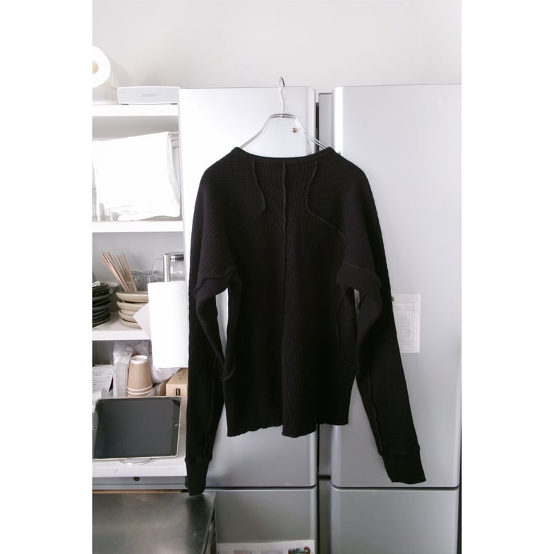 NVRFRGT / WAFFLE THERMAL LONG SLEEVE T-SHIRT *B