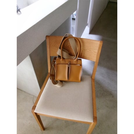 Rich I / P.Rectangle [Leather Helmet Bag・Play] *CAMEL