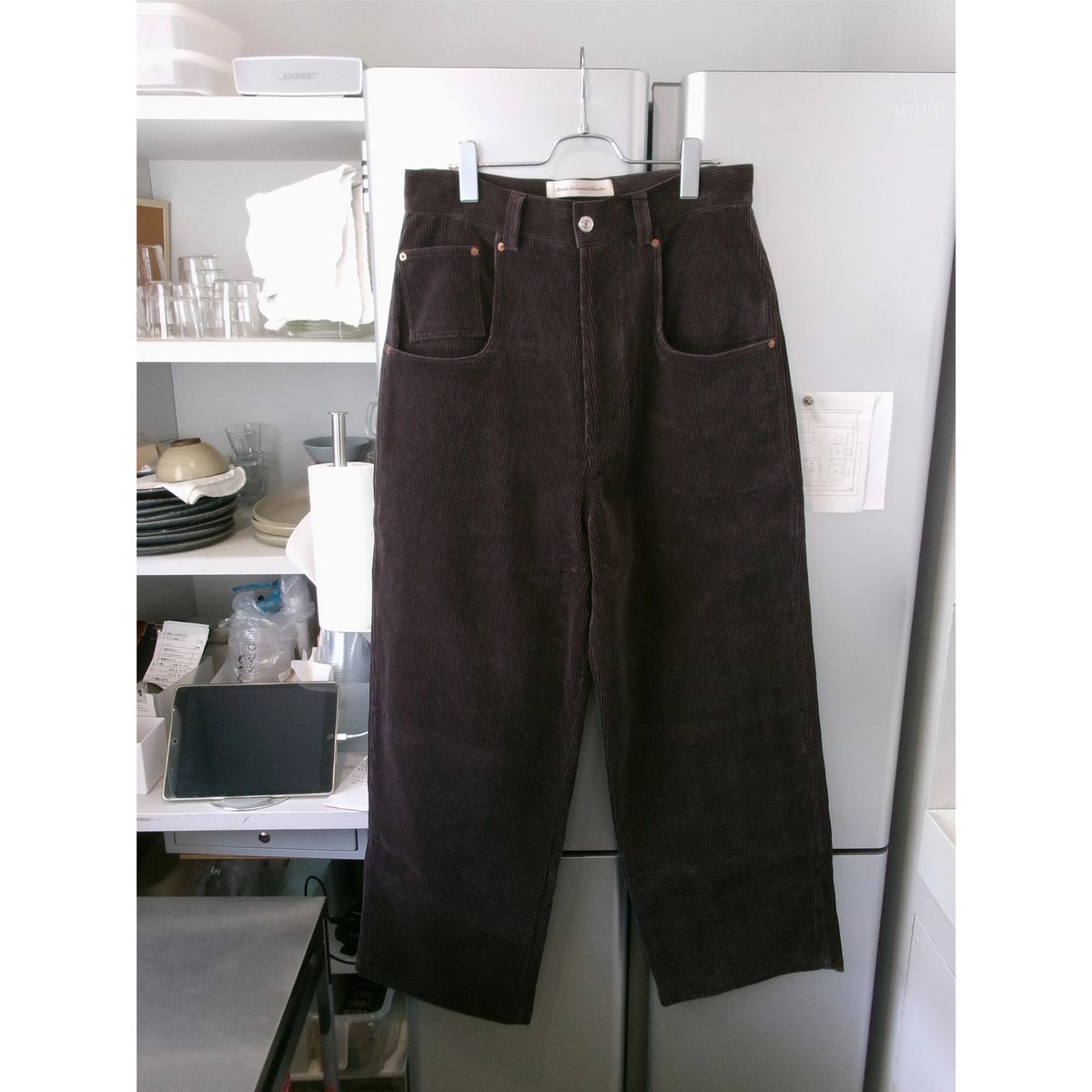 ABELIA EDWARD GOUCHA / ECHO PANTS CORDUROY *BRO