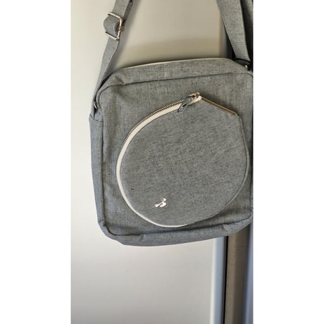 ●HIDAKA / PING-PONG SQUARE BAG *SAND BLUE