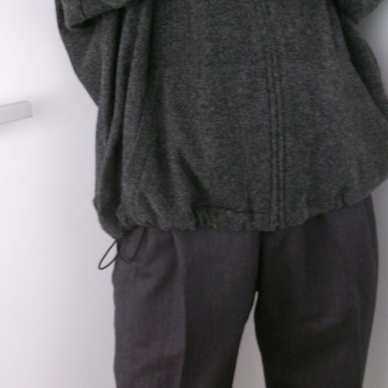 OLD FOLK HOUSE / Wool & Mohair Gabardine Trouse