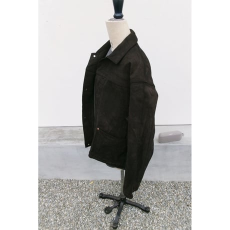 YOKO SAKAMOTO /  PLEATS JACKET DENIM *KAKISHIBU