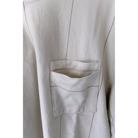 NO ROLL / UNEVENNESS L/S TEE *LT BEIGE