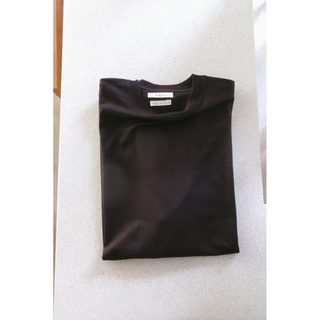 FUJI / WOOL S/S T-SHIRT *BROWN