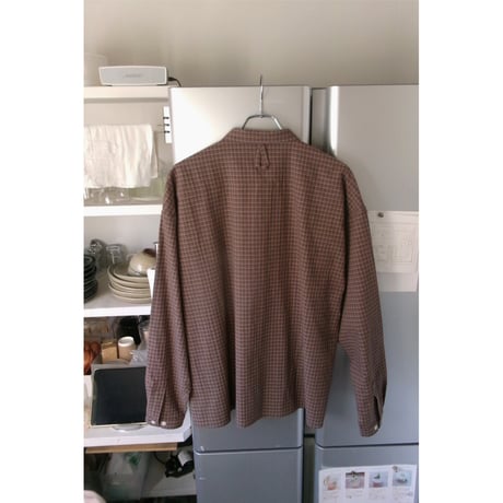 NO ROLL / NORMAL PANAMA SHIRT *PANAMA CHECK