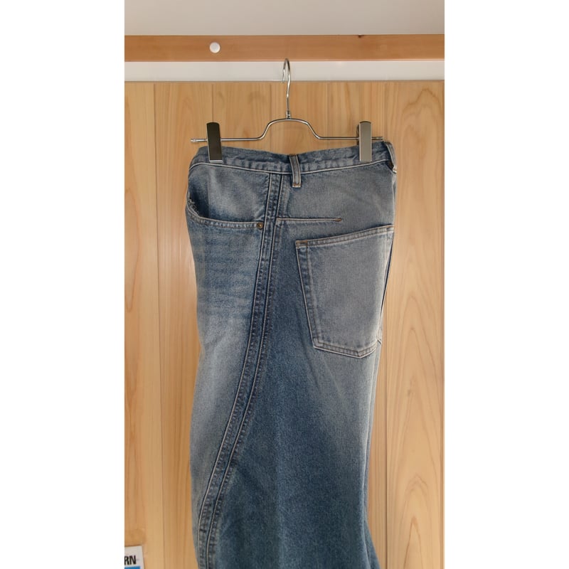 ○NVRFRGT / 3D TWISTED WIDE LEG JEANS *VINTAGE F ○NVRFRGT / 3D TWISTED WIDE LEG JEANS *VINTAGE F