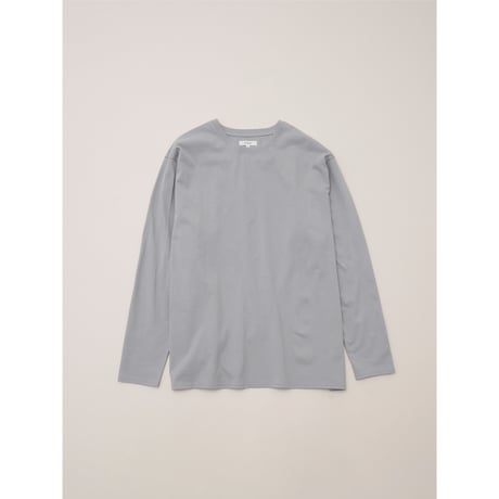 FUJI /  pure cotton long sleeve t-shirts *smoke