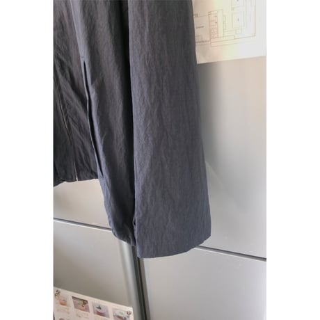 Blanc YM / COTTON NYLON TRACK JACKET *Dall Navy