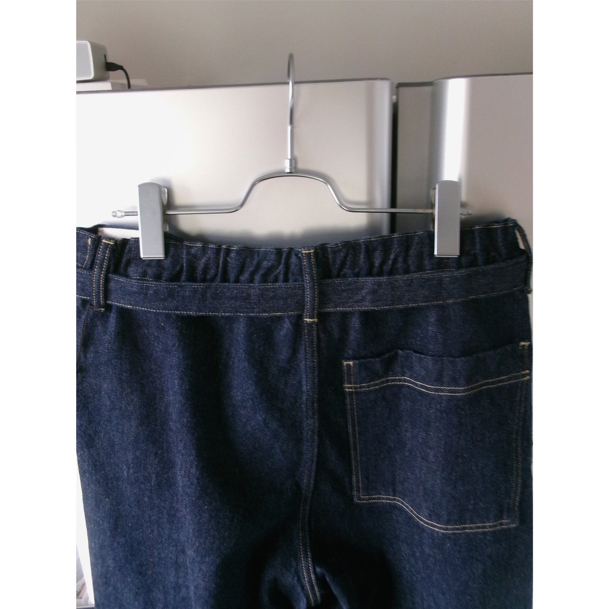 YOKO SAKAMOTO / BELTED TROUSERS *INDIGO(ONE WA