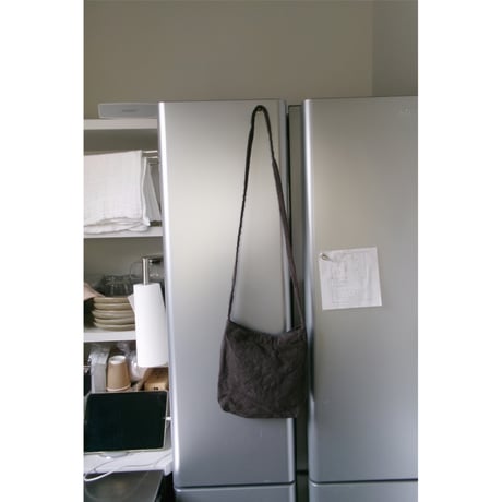 YOKO SAKAMOTO / RESEARCHER BAG-MEDIUM *BROWN