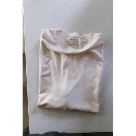 FUJI / WOOL S/S T-SHIRT *IVORY