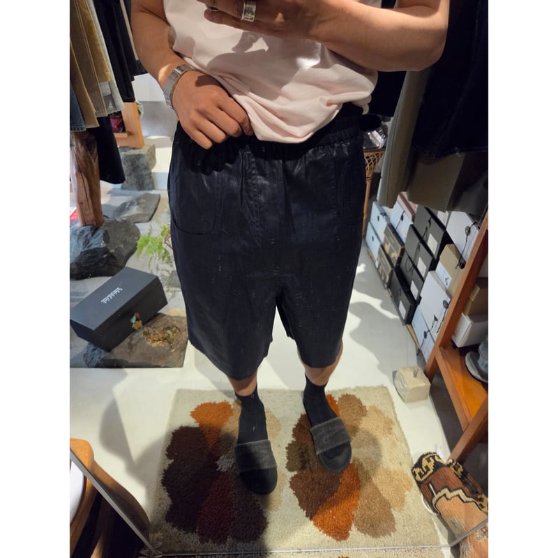 ABELIA EDWARD GOUCHA / SHIFTED SHORTS *NAVY | A
