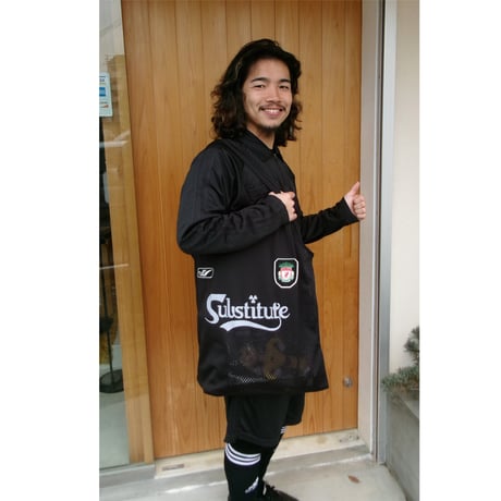 HIDAKA / "SUBSTITUTE" BIB TOTE *BLACK