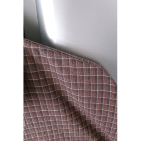 NO ROLL / NORMAL PANAMA SHIRT *PANAMA CHECK