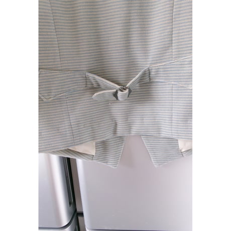 TOZAOU / Four Corners Waistcoat *Light blue