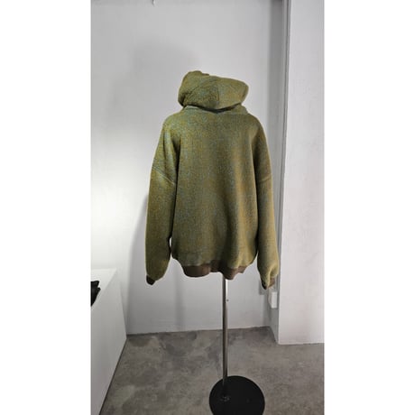 ●YUTASETOGAWA / SCARF FOODIE BLOUSON *GRN
