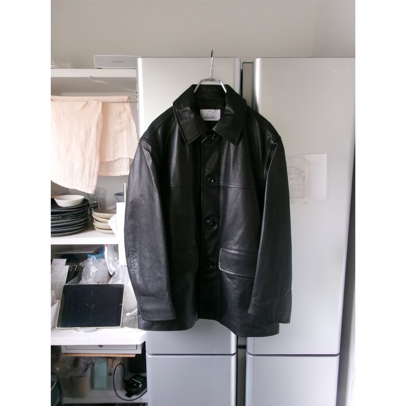 MY___ / LEATHER JACKET *ASH | AVET
