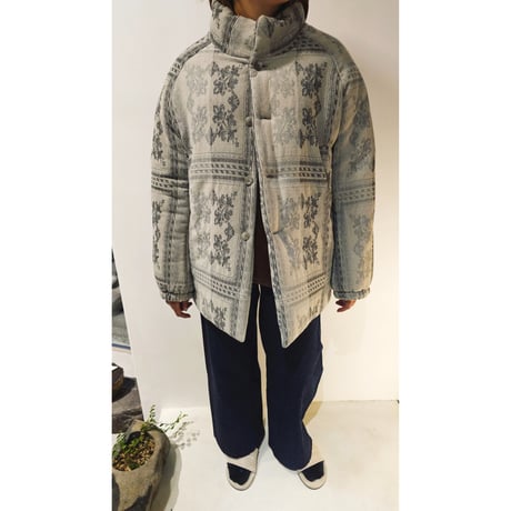 TOZAOU / Wallpaper Pad Jacket *GRAY