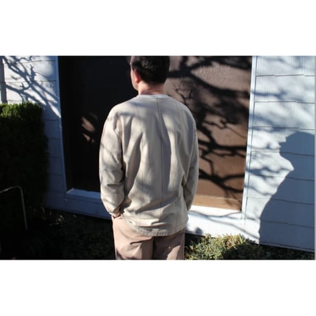 NO ROLL / UNEVENNESS L/S TEE *LT BEIGE