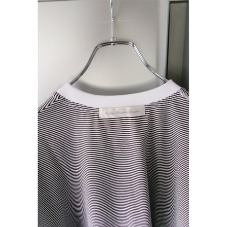 ABELIA EDWARD GOUCHA / CLASSIC T-SHIRT BORDER *BROWN