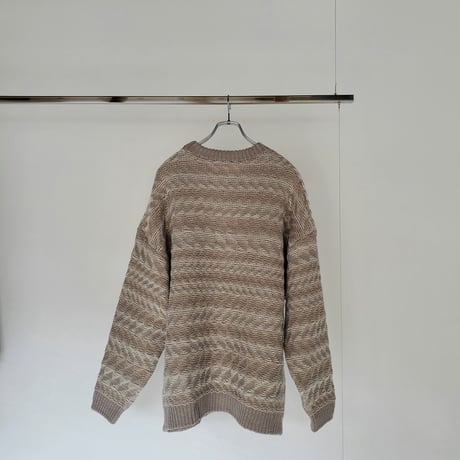 Blanc YM / Inside out Knit Pullover
