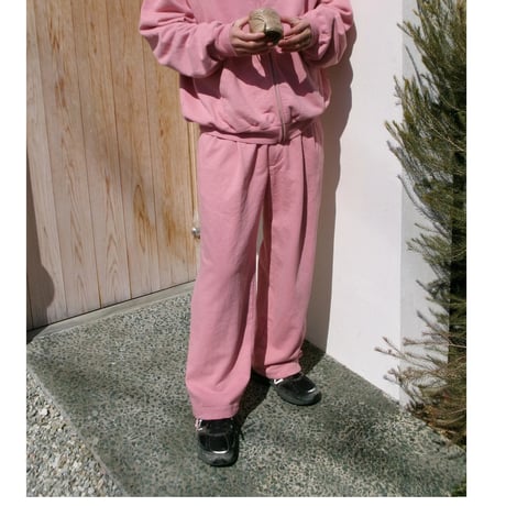 UNIVERSAL PRODUCTS / PHATEE HEMP SWEAT TROUSERS *PINK