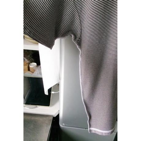 ABELIA EDWARD GOUCHA / CLASSIC T-SHIRT BORDER *BROWN