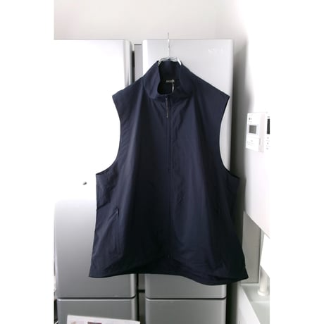 EVCON/ NYLON ZIP UP VEST *NAVY