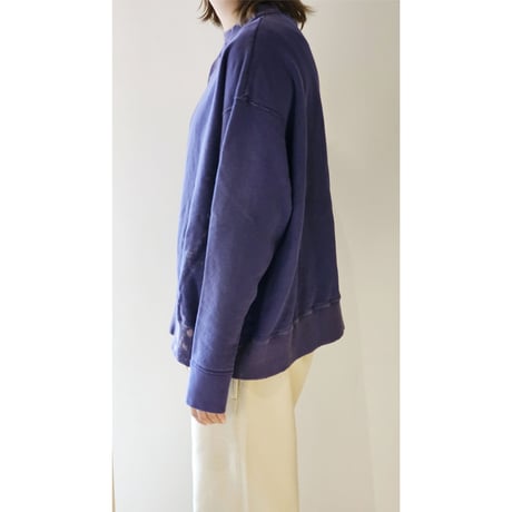INTERIM / BLEACH , HYPER BIG LOOP WHEEL SEAMLESS SWEAT SHIRT  *B.NASU