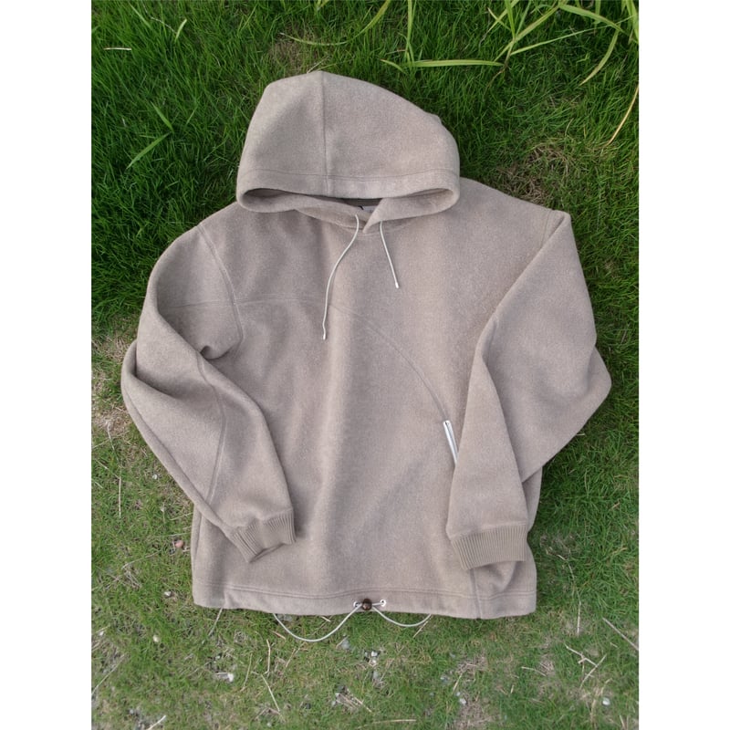 abelia edward goucha ダッフルフーディ ABELIA EDWARD GOUCHA / CLASSIC ZIP HOODIE *BLUE