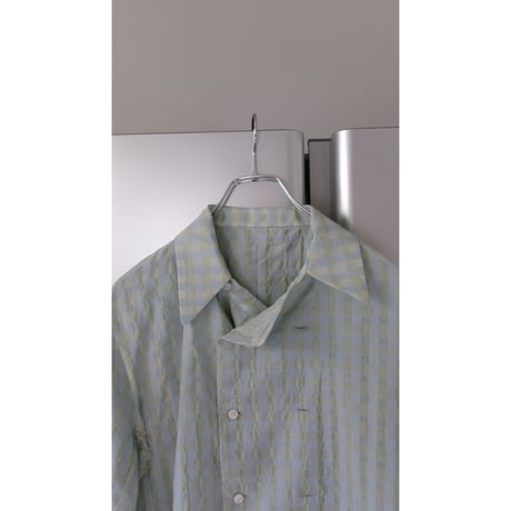 TOZAOU / Cock Lining Shirt *Blue