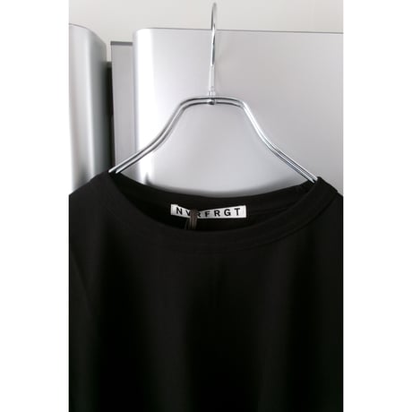 NVRFRGT / HALF SLEEVE T-SHIRT *BLACK