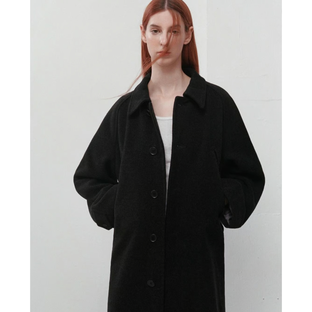 ABELIA EDWARD GOUCHA / BB COAT Terry Pile Wool ...