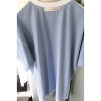 ABELIA EDWARD GOUCHA / CLASSIC T-SHIRT BORDER *BLUE