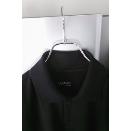 YOKO SAKAMOTO L/S ポロシャツ ブラック L YOKO SAKAMOTO L/S ポロシャツ ブラック L YOKO SAKAMOTO ヨーコ